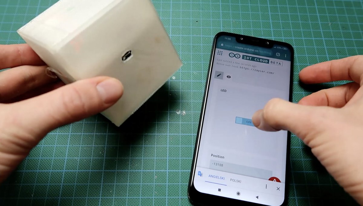 Thanks for sharing your Arduino IoT Cloud demo, <a href="/InzynierDomu/">Inżynier Domu</a>! bit.ly/2TEYuUu