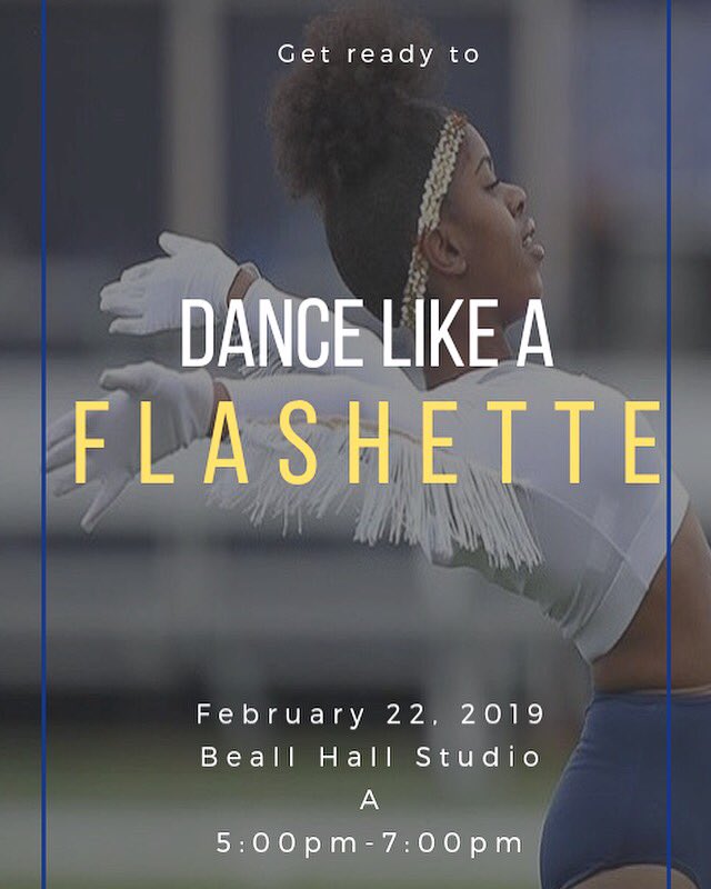We are so excited to host another “Dance like a Flashette” event!! Save the date because you don’t want to miss out ✨⚡️