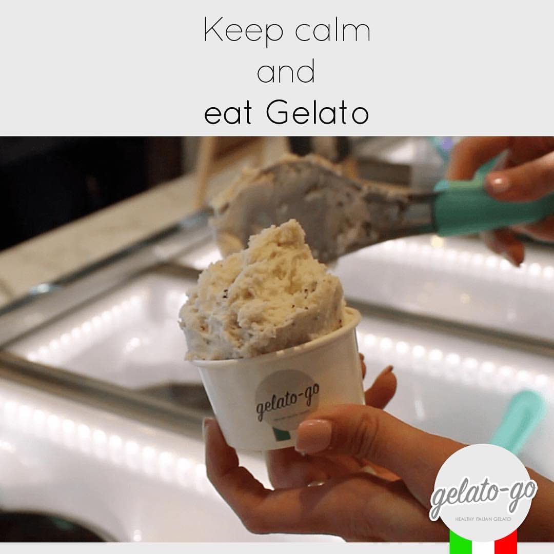Good morning! #eatgelato