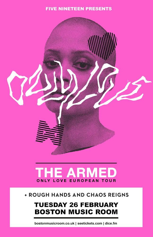 supporting <a href="/thearmed/">The Armed</a> at @BostonMusicRoom pick up a ticket before they sell out