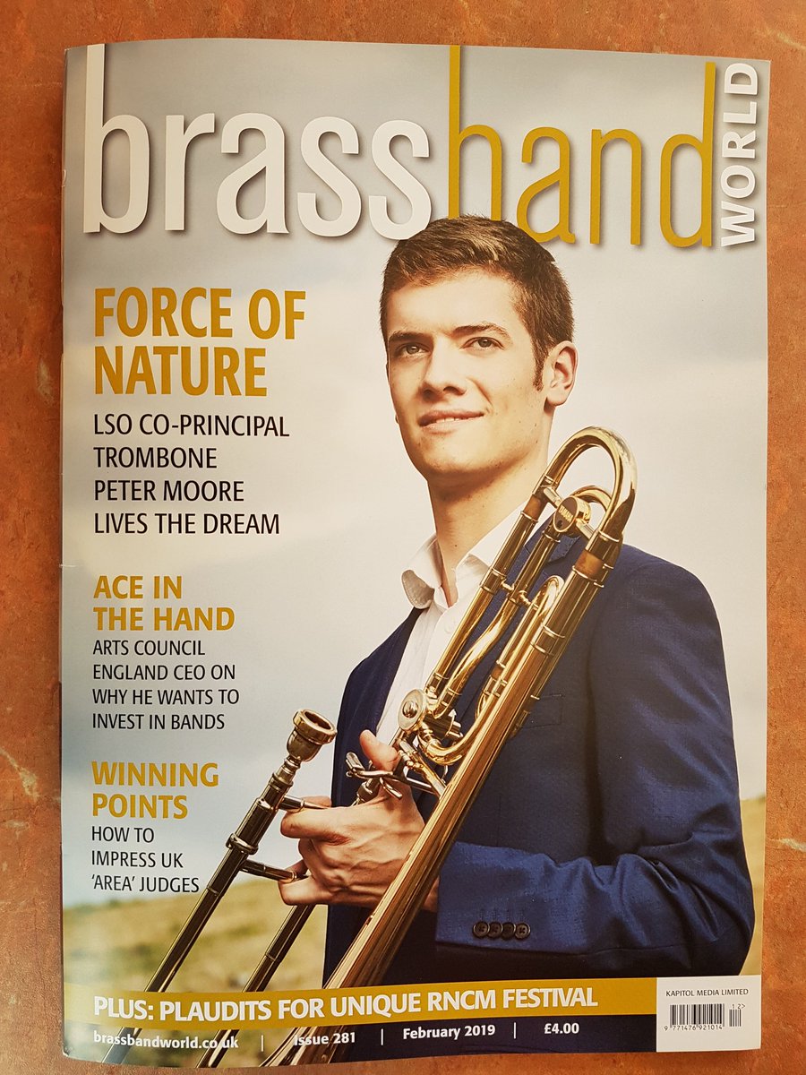 TL_Dunne's tweet image. In the February Edition of @BBWMagazine, I report on the @RNCMvoice Brass Band Festival, @UniBrass, and the @GlosBBA/@glos_music Youth Development Day. I also interview Tubist Ben Thomson, and review fantastic new CDs from @briggusbb and @lodeviolet/@kevinvangiel. Available now!
