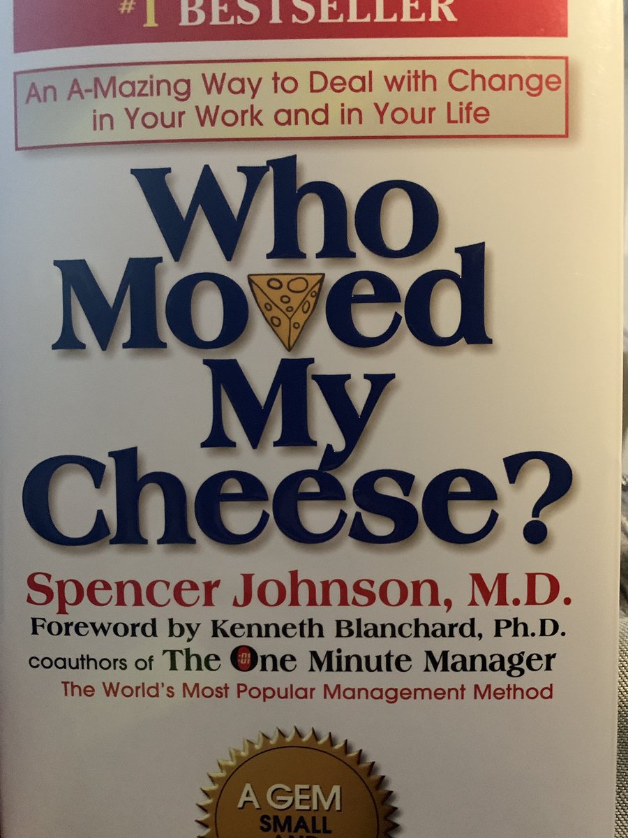 Probably late to this party, but a great book for anyone going through a transition of any kind!