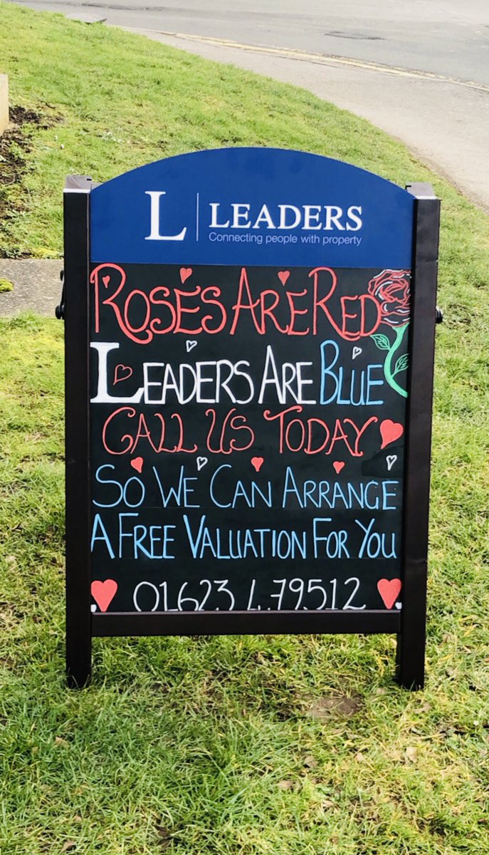 Leaders Ravenshead want you to find the home you LOVE this Valentine’s Day. Call us TODAY to arrange a lettings or sales valuation on 01623 479 512.