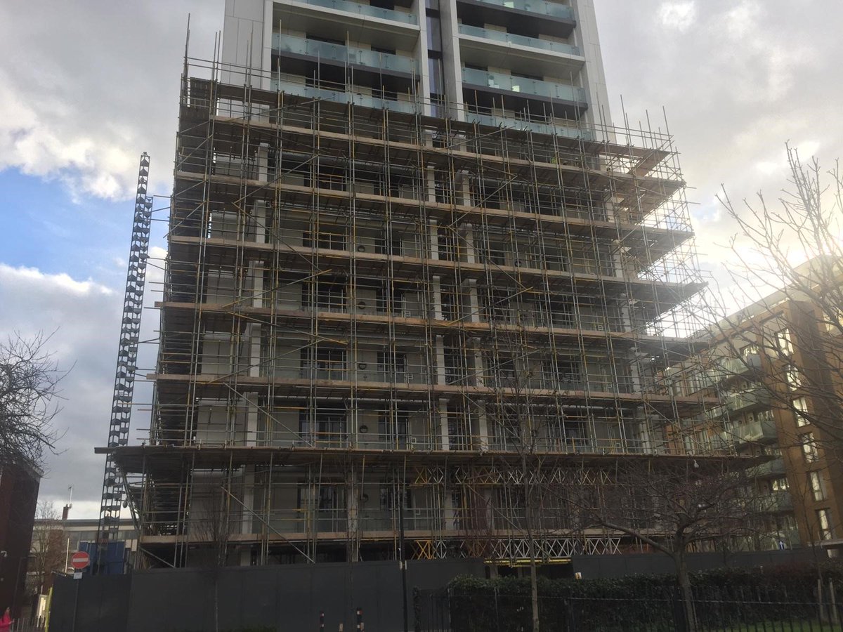 SwiftScaff's tweet image. Park Heights, Stockwell Private Core Image 1 - 07.01.19 and Image 2 - 11.02.19 

#Swift # Scaffold #construction