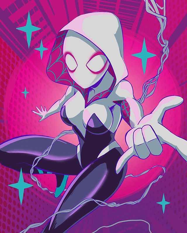 Anastasia Catharina on Twitter: "Here’s my take on Spider Gwen into th...