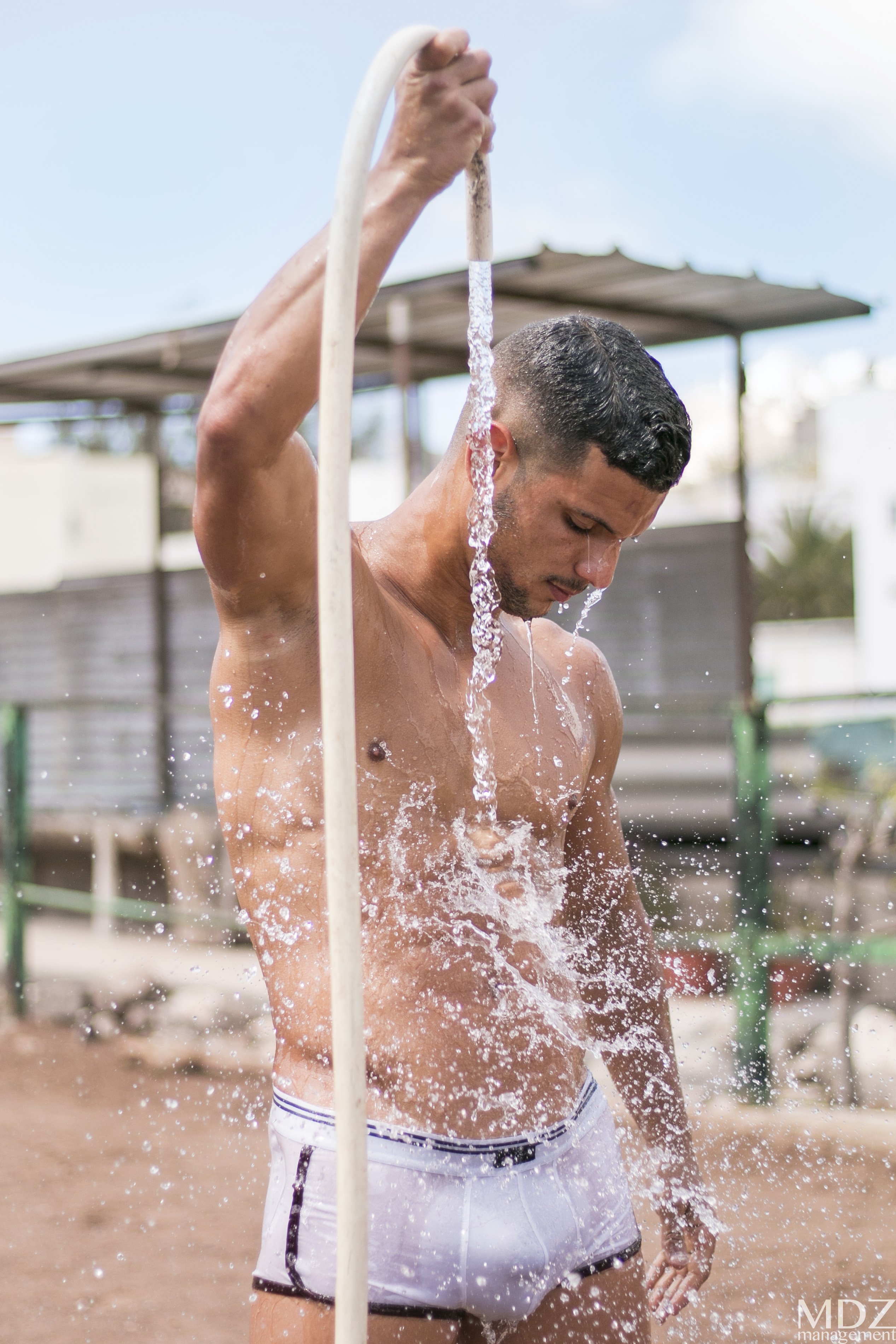 wet underpants  / X