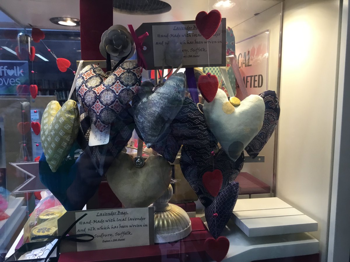 #ValentinesDay locally made gifts. Pop in and have a look. <a href="/moreSudbury/">Sudbury Visitor Information Centre</a> <a href="/seedosudbury/">See & Do Sudbury</a> <a href="/TownOfSudbury/">Sudbury, Suffolk</a> <a href="/SudburyTC/">Sudbury Town Council</a> @StPeterSudbury @DiscoverSuffolk <a href="/SudburySilk/">Sudbury Silk Festival</a> <a href="/VisitColchester/">Visit Colchester</a> <a href="/ClareSuffolkUK/">Visit Clare Suffolk</a> <a href="/BBCRadioSuffolk/">BBCRadioSuffolk</a> <a href="/EADT24/">East Anglian Daily Times</a> <a href="/SudburyMercury/">Sudbury Mercury</a> @MelfordTourist <a href="/TheMillSudbury/">The Mill Hotel</a> @wooltowns