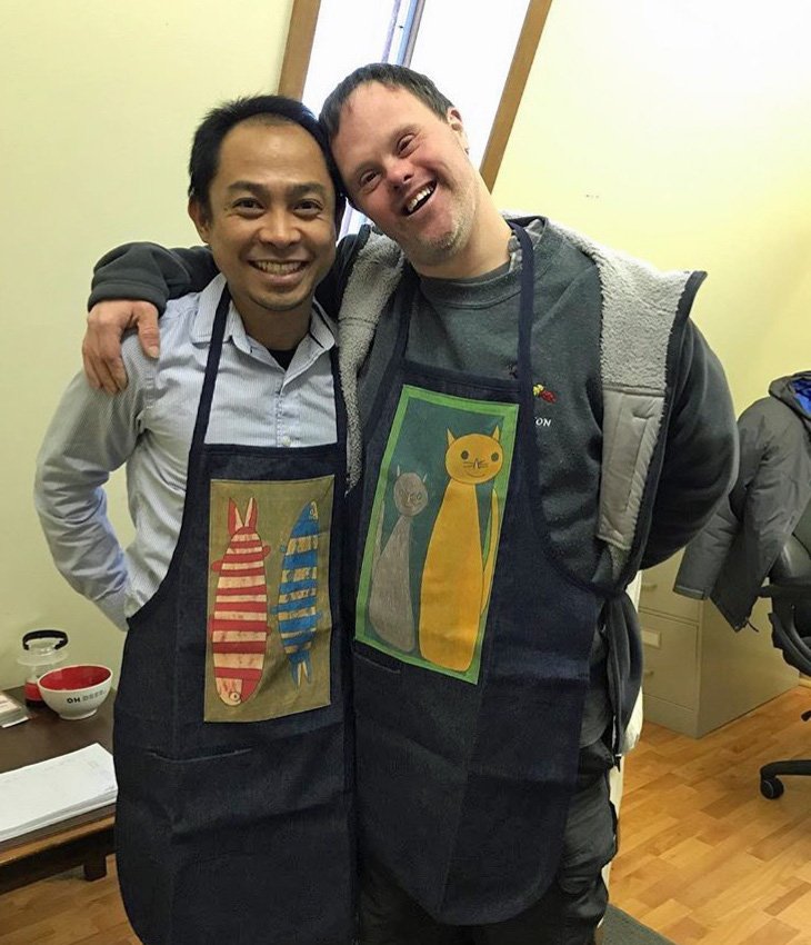 larchecb's tweet image. At L'Arche Cape Breton we support each other's gifts and growth.