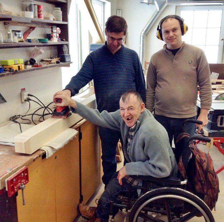 larchecb's tweet image. At L'Arche Cape Breton we support each other's gifts and growth.