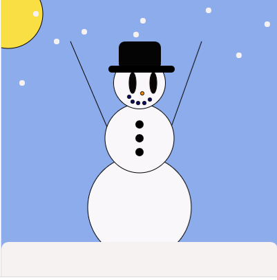 BcdsLexil's tweet photo. There's no time better to code a snowman than on a snow day!  #bcdssnowdaychallenge https://t.co/lFXVuwWYXN