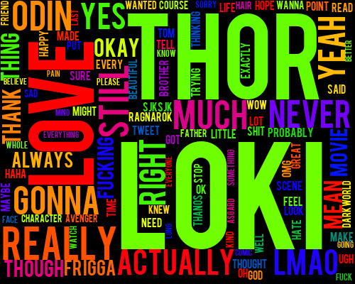 jotunemo's tweet photo. there's a hidden message in there for endgame and it says "thanos ok stop" #tweetcloud https://t.co/eAIKhVv0th