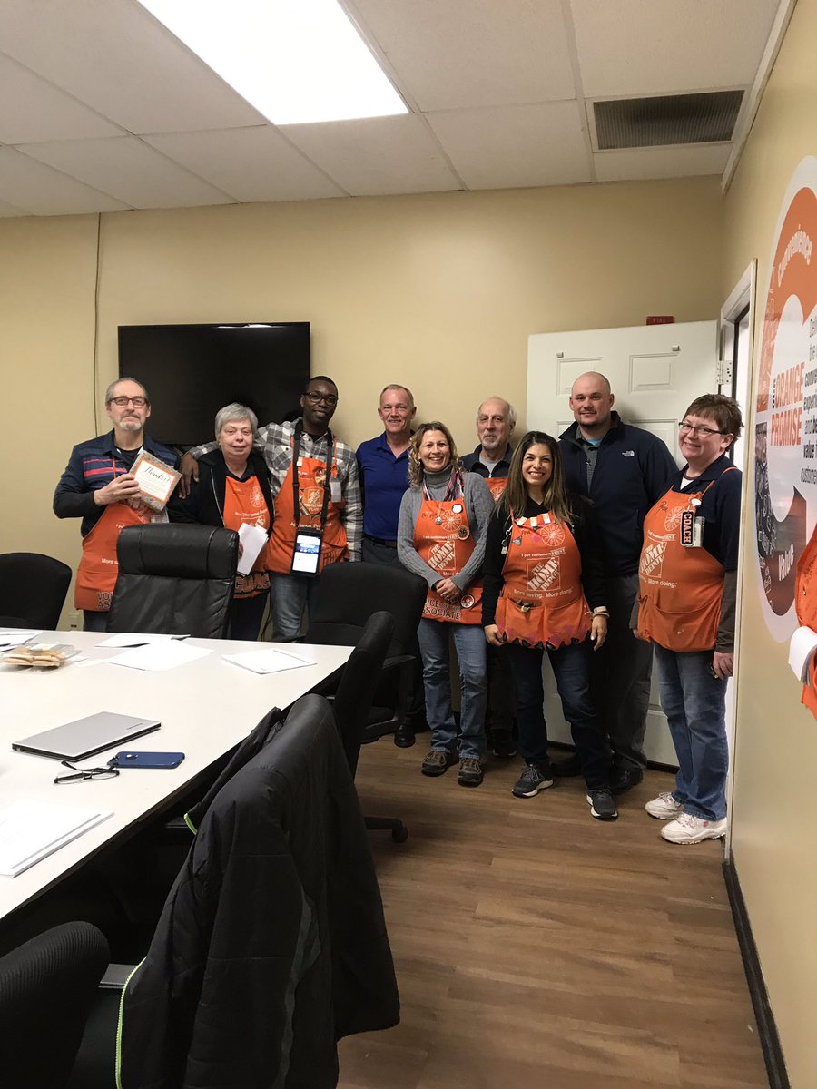 Thank you for coming in this winter storm and training us about flooring and installation!! You guys are amazing!!@WrobbelKenny <a href="/AnaLangston3/">Ana Langston</a> <a href="/JoanCarlton3/">Joan Carlton</a> @cwits33 <a href="/HDBentonHarbor/">Home Depot Bent.Harb</a>