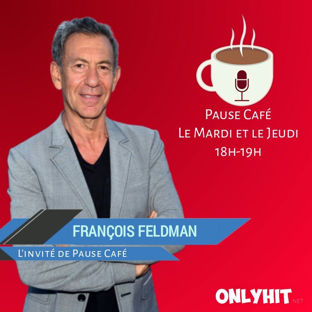 OnlyHitFr's tweet photo. @Pause_cafe_show reçoit @FF_Feldman !
Rendez-vous Jeudi dès 18 heures sur https://t.co/M5GrfWAk3Q ! https://t.co/3cfyWWGlde