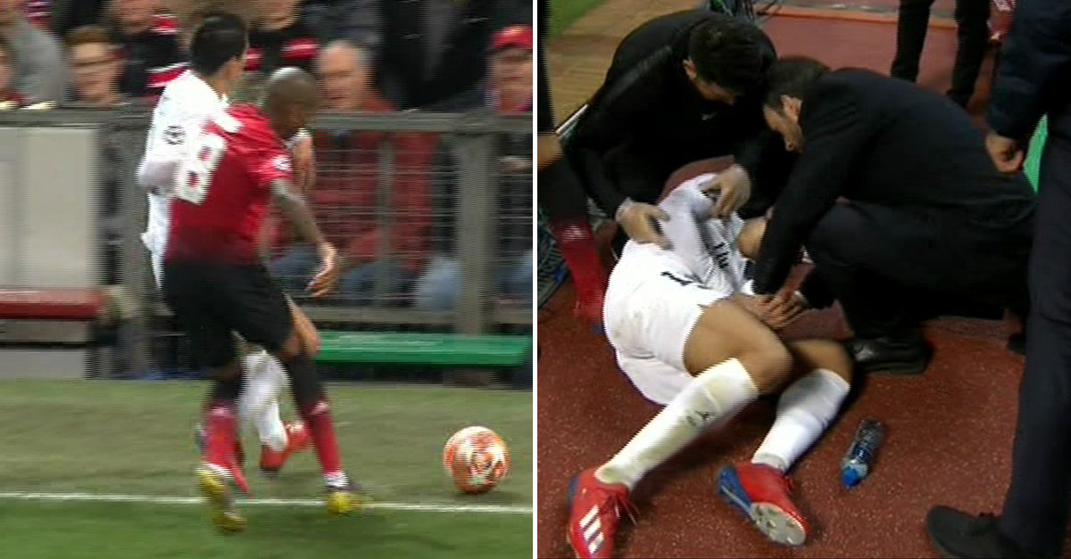 Ashley Young has justified his one year extension. #MUNPSG