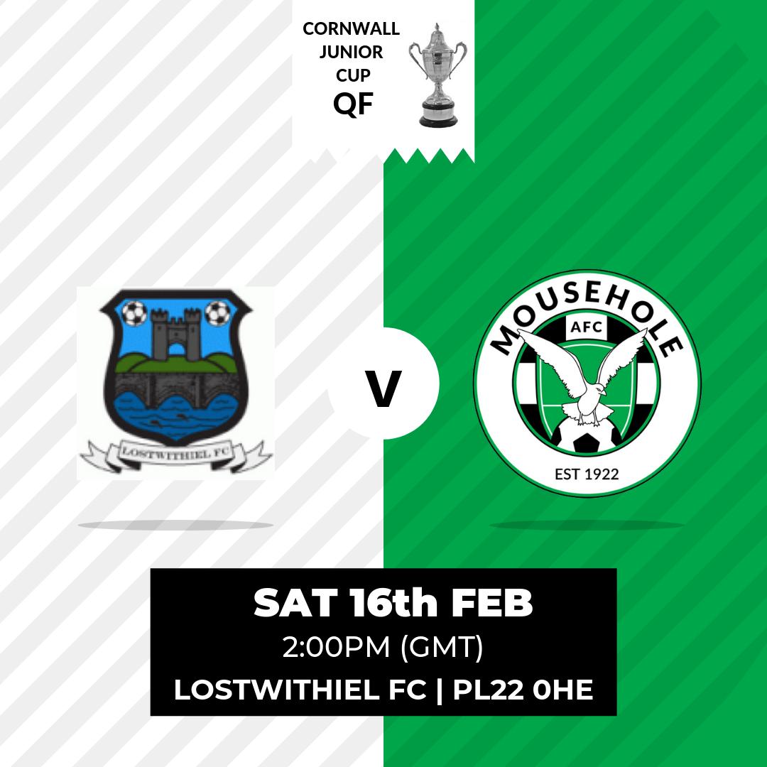 π π’π¨π¦πππ’ππ πππ (@mouseholeafc) on Twitter photo THE RESERVES make the 100+ mile round trip to take on <a href="/LostwithielFC/">Lostwithiel FC</a> this Saturday, in the quarter-final of the Cornwall Junior Cup.
Good luck lads π
#flyingalltogether #cornishfootball THE RESERVES make the 100+ mile round trip to take on <a href="/LostwithielFC/">Lostwithiel FC</a> this Saturday, in the quarter-final of the Cornwall Junior Cup.
Good luck lads π
#flyingalltogether #cornishfootball