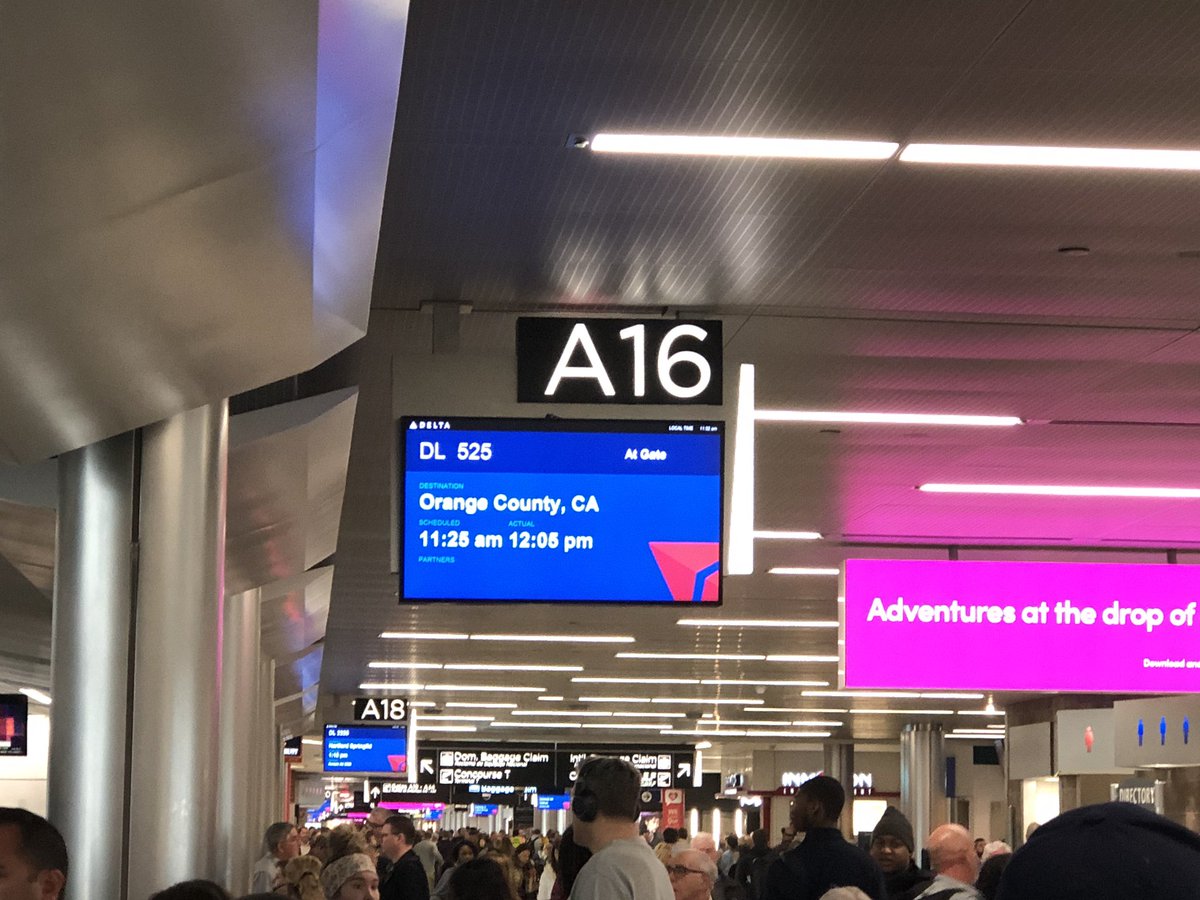 Apparently, delta wants me to board the flight to Daytona Beach, and not Orange County! #testers #testdeltaapp  #deltaneedstesters