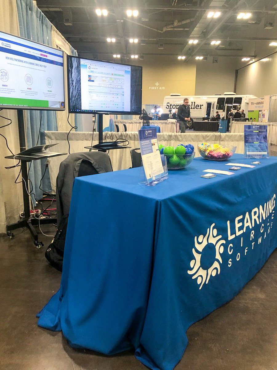LearningCircIe's tweet image. Stress balls, starbursts, and Swedish fish here at booth 932 at the #oetc19

After you get your goodies, let’s talk about how we can help your district connect with community partners to better serve students!