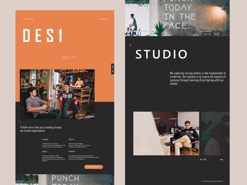 createunited's tweet image. Latest modern design. Creative Studio website. #webdesign #website #creative #design #modern #beauty #deisgner