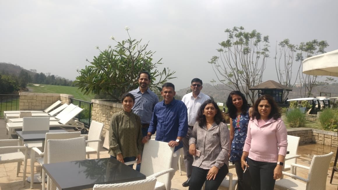 save_pranali's tweet photo. Sometimes taking your meeting outdoors can be such a refreshing change! Thank you for a lovely day Meghana and Sandeep #endlessevolution https://t.co/0OTC3aqNTA
