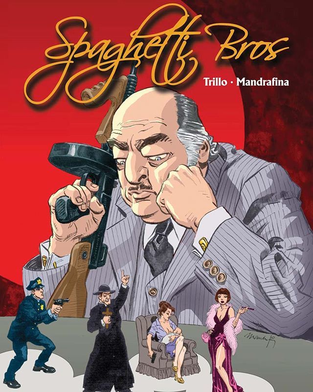 PinceelStrips's tweet photo. Deze week in de winkels #stripverhaal #uitgeverijprestige #trillo #mandrafina #mafia #spaghettibros https://t.co/kEeHg2vQg9 https://t.co/0FthyBJ7Ik