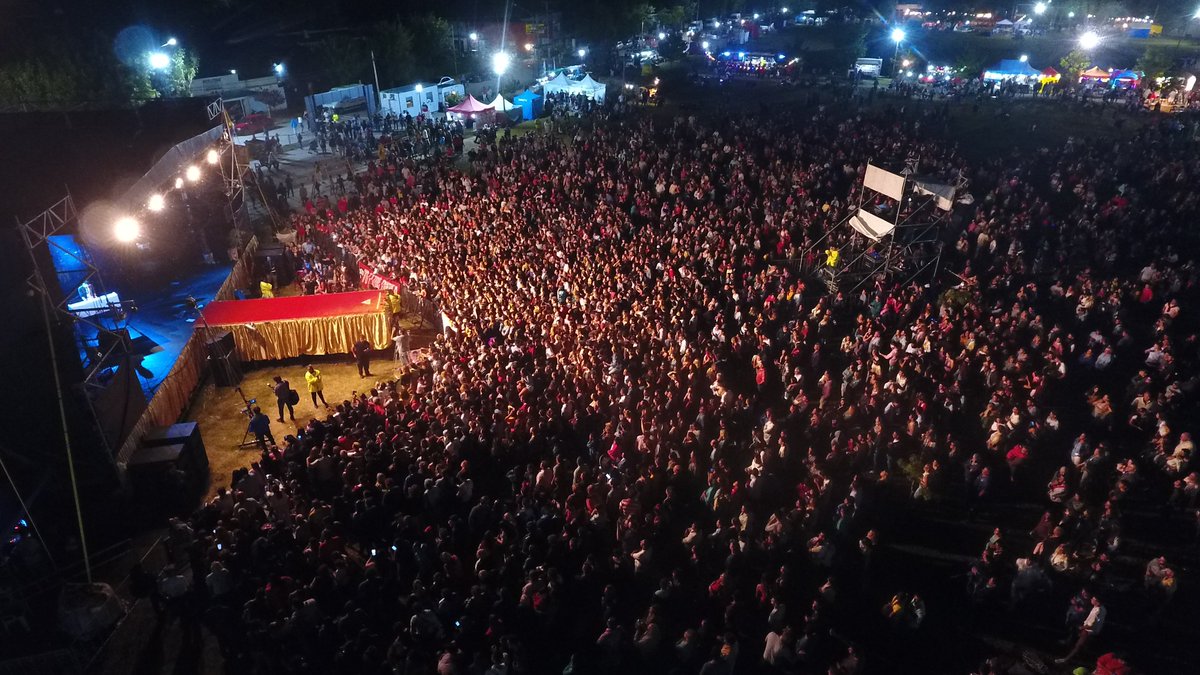 CarnavaldeMaipu's tweet photo. #CarnavalDeMaipu desde el aire 👏👏👏👏 https://t.co/FHEiDtFXeG