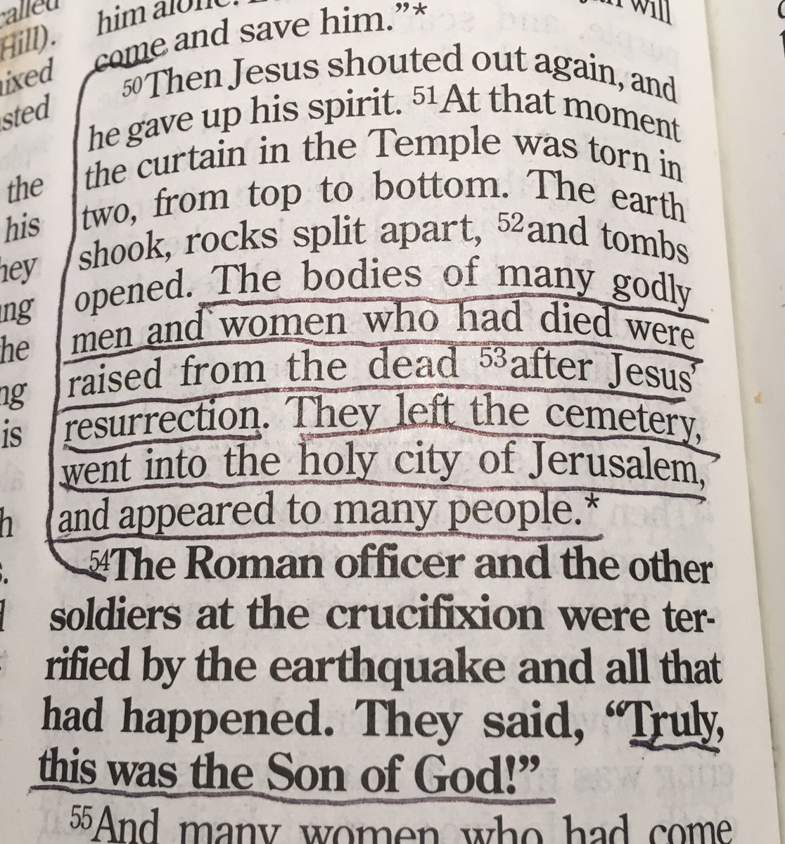 kiwibenge's tweet photo. Matthew 27:50-54 - such a powerful expression of the Life love &amp; grace of our Saviour - even at his agonising death LIFE HAPPENED &amp; was revealed https://t.co/jHxOd6hbwM