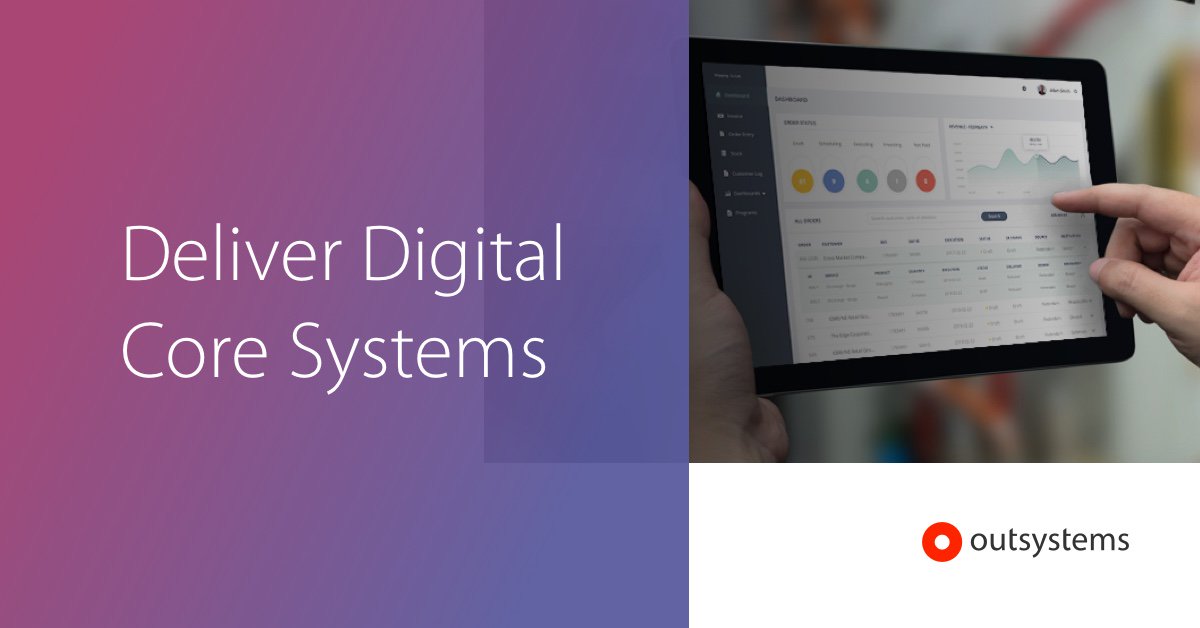 OutSystems's tweet image. Enterprise strength #lowcode makes legacy modernization, digital re-platforming, and the development of large business critical applications faster, future-proof, and easier. #legacy #coreIT #OutSystems outsystems.com/use-cases/digi…