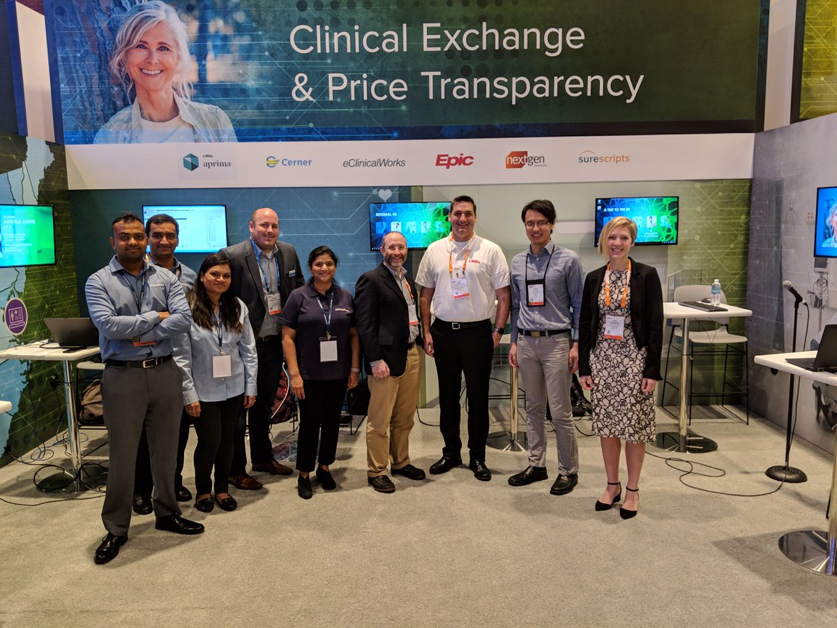 Visit the #HIMSS19 <a href="/InteropShowcase/">Retired - Interop Showcase</a> 15 minutes past each hour during exhibit hours! We’re showcasing <a href="/Surescripts/">Surescripts</a> Record Locator &amp; Exchange at the Clinical Exchange &amp; Price Transparency vignette in Hall F Booth 9100. #EmpowerHIT #EHR