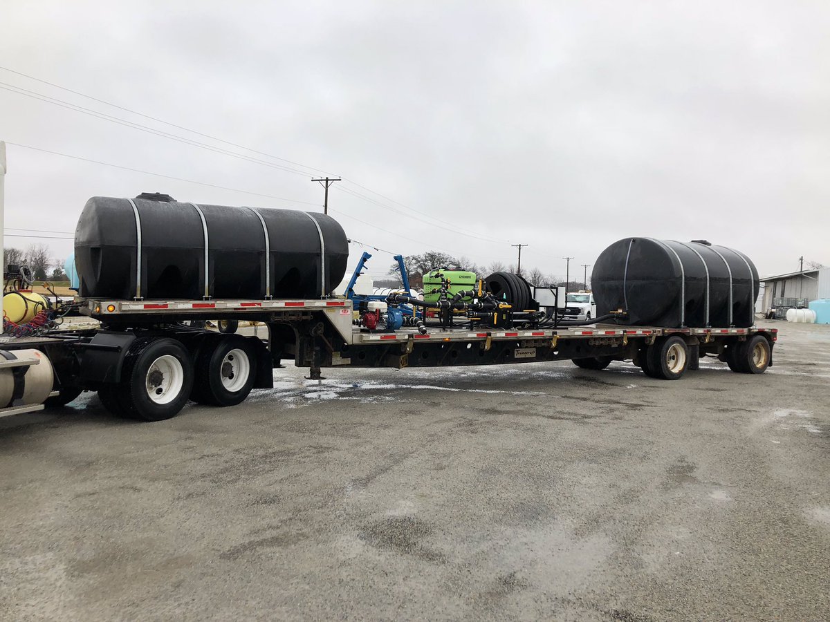 AgroChemEast's tweet photo. Just finished setting up another customer’s tender trailer for #Apply19 in the shop. Let us know if we can help with your liquid handling needs. @Agro_Chem_Inc, Norwesco tanks, Chembine inductor, @ProductsDura Auto Batch, Super Reel, @cdsjohnblue 3” pump @BanjoCorp https://t.co/o9424VgqQf