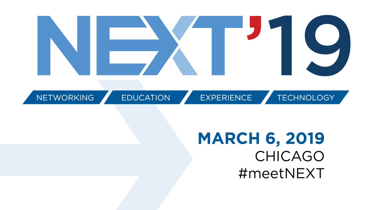 Happy to announce speaker Lisa Carrel, Proxfinity will join MPC-CAC at Next ’19 on March 6th @Loyola University Chicago, Lake Shore Campus. Register today!  

mpiweb.org/chapters/chica…  

 #mpicac #meetNEXT #NEXT19