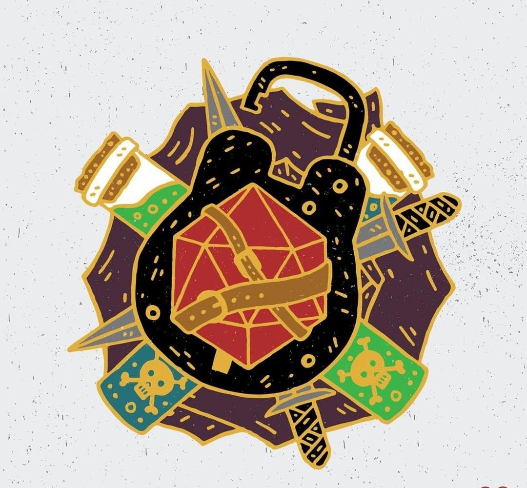 Join the Thieves Guild today!
Stop lurking in the shadows my fellow Rogues!!⚡

New Rogue pin design for the upcoming kickstarter 

What do you all think.  Comments likes, Retweets are a welcome 😁

#d20 #dungeonsanddragons #enamelpins #DnD #Kickstarter