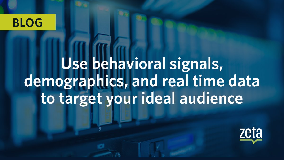 ZetaGlobal's tweet photo. What’s in a customer signal, and how do we use the Zeta #Data Cloud to activate, reactivate, and build brand awareness?  https://t.co/8dny2dFn7E #NLP #customersignals https://t.co/ayd7CZeZAX