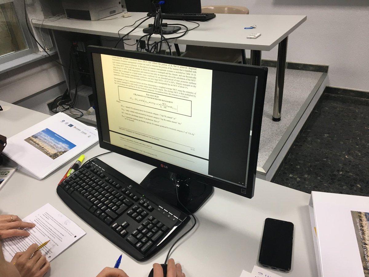 Last but not least in the day: practical exercises on GHG national inventories calculations #Tier1 vs. #tier2  #CH4 #n2o using <a href="/IPCC_CH/">IPCC</a> guidelines in our @IAMZCIHEAM <a href="/GRA_GHG/">GRA</a> @FAOAnimalHealth <a href="/RedRemedia/">Tesla News</a> <a href="/ICARDA/">ICARDA</a> #4p1000 course on #GHG #livestock