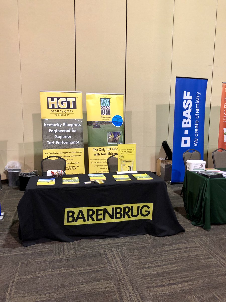 ZachKuenzi's tweet photo. @BarenbrugUSA is proud to be a Gold Sponsor at the 2019 UPCLA conference. #LaytonUT #HGT #TurfSaverRTF @RTF_Sod #RPR #OftenImitated #NeverDuplicated #PlantALegacy https://t.co/l60tGS2xEQ