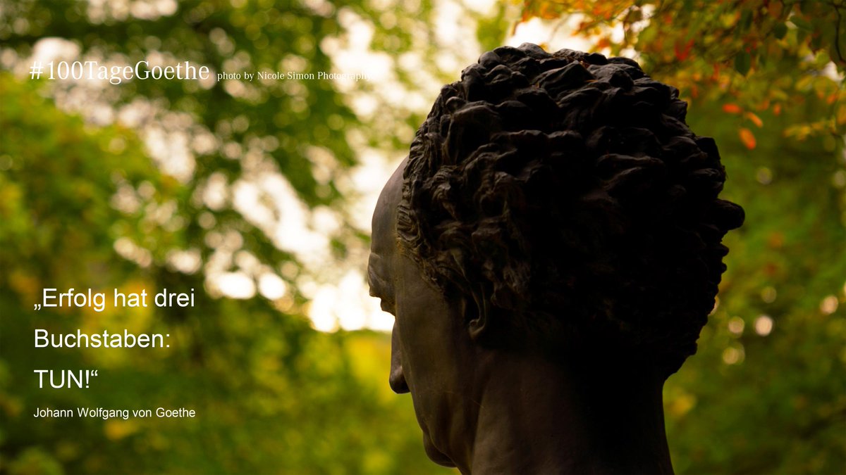 AHildebrandt70's tweet photo. Unsern #Dünkel müssen wir verlieren;
wir sollen #handeln, nicht #philosophieren.

#Goethe über #Tun

Ein Gruß von unserer #Fotokünstlerin @nicoleysimon (Fotocredit) zu #100TageGoethe mit @Goethemuseum @Goethe_jw @JuliaGoering https://t.co/DMQAI7NgsS