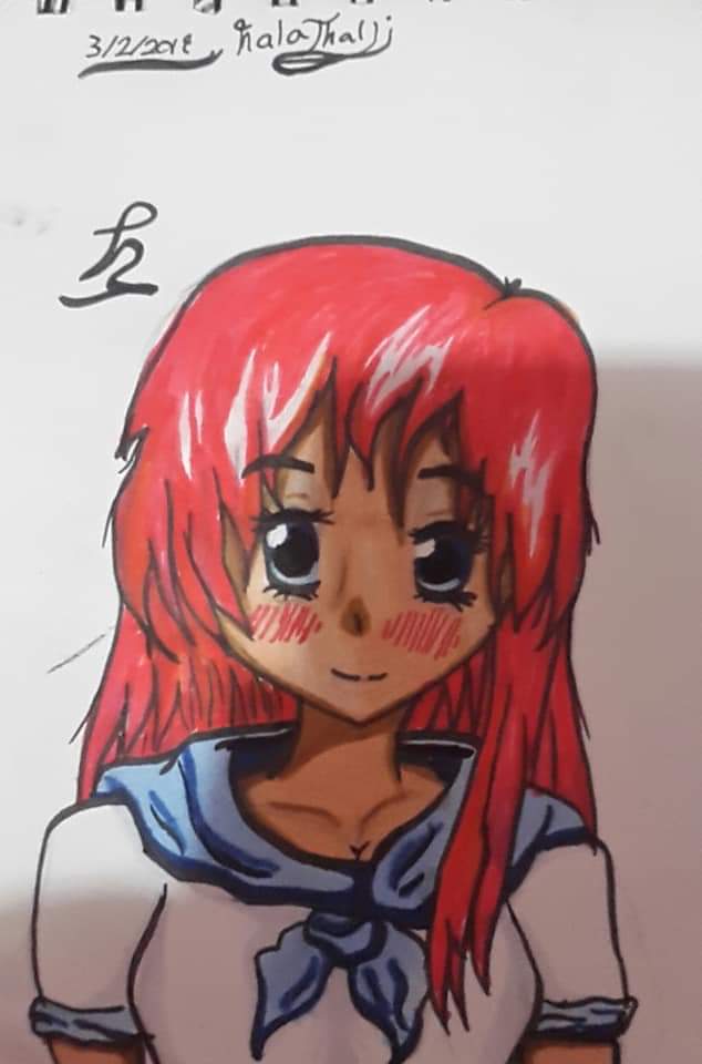 Some of my anime drawings. #anime #drawings #free_hand #manga