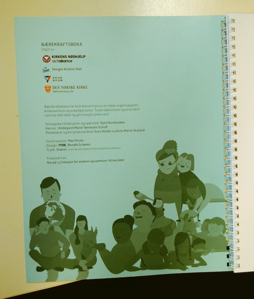 Inspiring gift from our Norwegian partners @kirken, @KristneRaad, @KirkensNodhjelp, @KFUKKFUMGlobal: a guide to the @SDGoals, with a prayer and a reflection from a child perspective for each!
#FellowPilgrims #WCC @wccpilgrimage