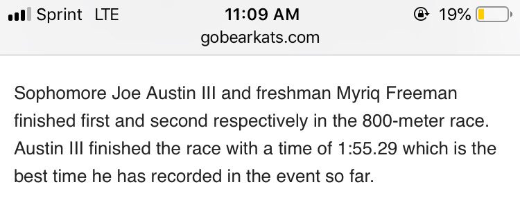 TheWingsTrack's tweet photo. @TheWingsTrack Alumni @f0710676 &amp; @iamjja3 making “Big” noise at Sam Houston State‼️ #WhyWings #WingsNCAA #CheckResults https://t.co/T9ecdX7EPe