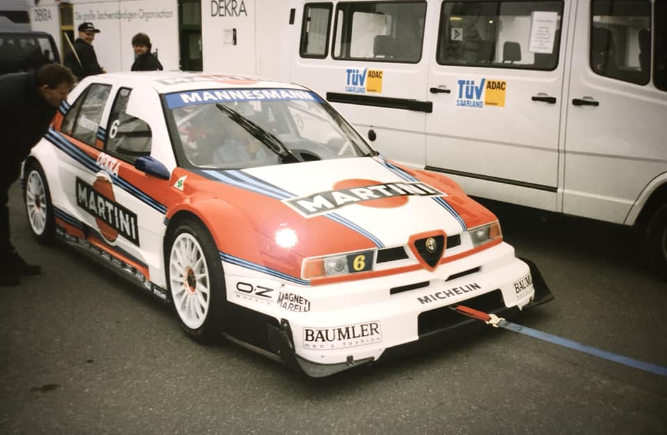ITC1996's tweet photo. Alessandro Nannini, Alfa Romeo 155, Nürburgring ITC 1996 #ITC #MartiniRacing #Alfacorse #Nuerburgring https://t.co/IXwaO3kWUl
