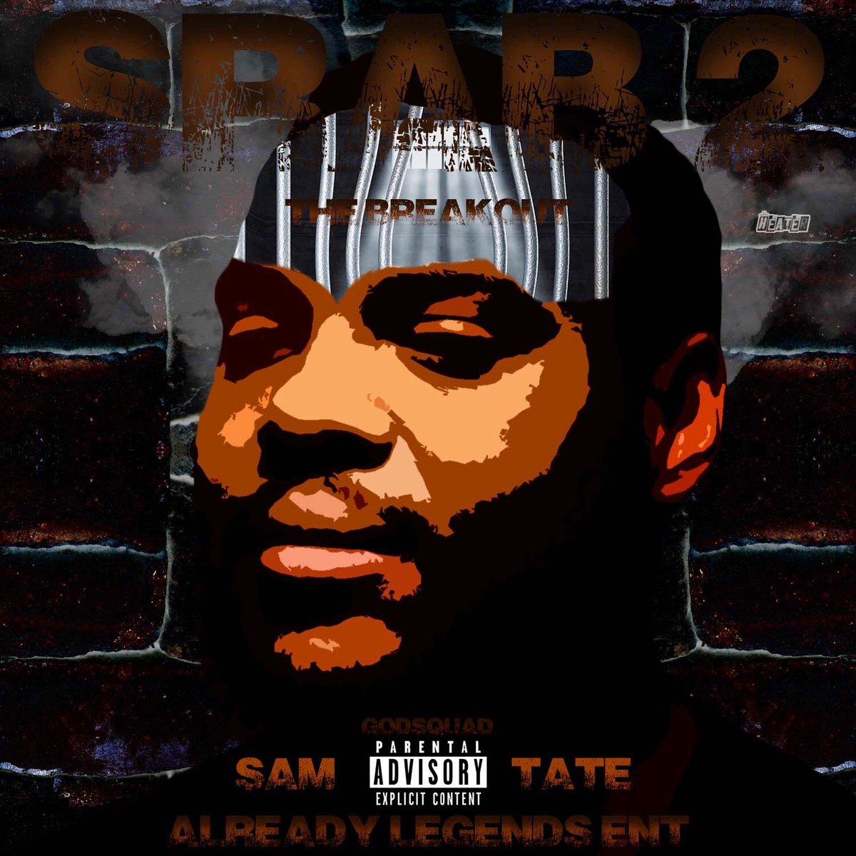 “SRAB 2 The Breakout” Dropping March 18th 🔥🔥🔥🔥🔥😤😤😤😤🦍🦍🦍🦍🦍🦍🦍Ahhhhhhhhhhh new fire coming soon.  Shout out to @artbyheater for the fire artwork. 💪🏽 
#realhiphop #culture #alreadylegends #Godsquad #elevate #Bars #fire #ahhhhhhhhhh #artwork #srab2 #raw #Detroit #Tapin