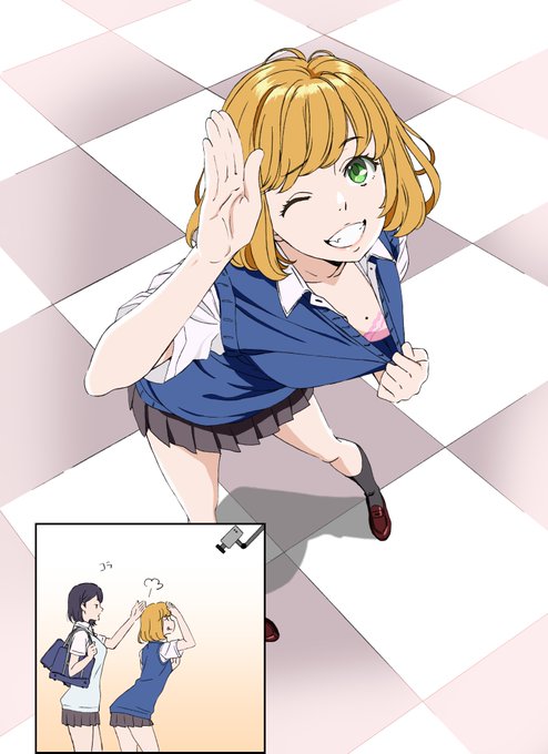 #ブラジャーの日 
らしいので😊と、思ったけど意外に描いて無かった💦 