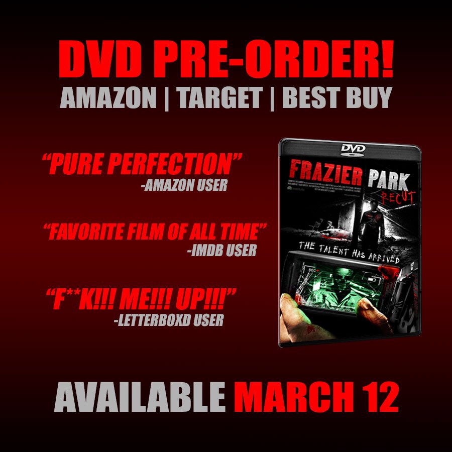 Start the countdown! We are ONE month away from our DVD Release! Turn on your notifications so you don’t miss out on a chance to win a FREE copy of our award winning film! Your DVD shelf (and friends) will thank you. #FPRonDVD #frazierparkfilm #dvdrelease