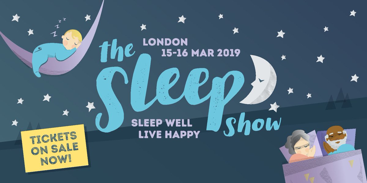 thesleepshow's tweet image. Your ticket to #thesleepshow allows you access to over 70 free seminars and workshops led by leading scientists, health professionals and therapists ~ Join us on March 15th-16th to learn how to sleep well and live happy 😊 #sleepwelllivehappy buff.ly/2I3Tdoe
