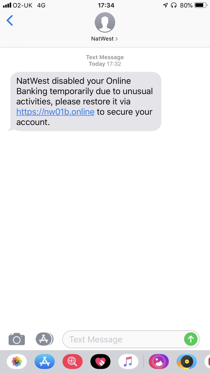 CraigJames81's tweet photo. @NatWest_Help I don’t even bank with you. #Scammer https://t.co/VOjO1B6aq8