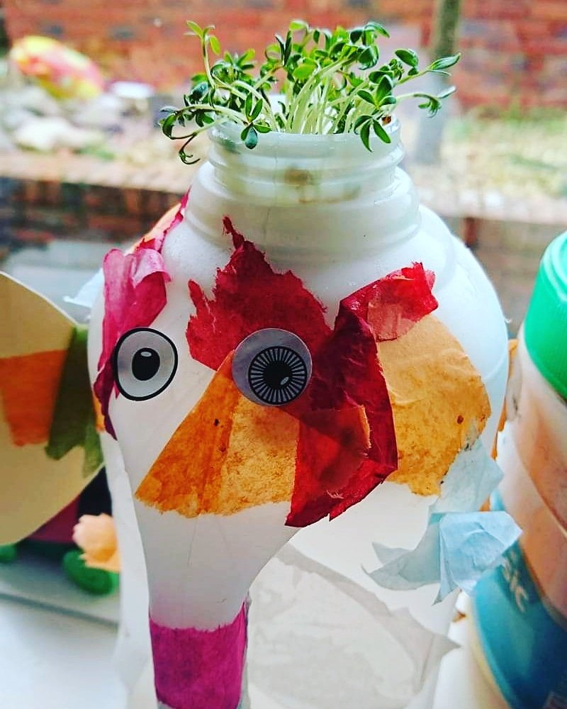 We had this gorgeous Elmer posted on our Facebook page
 facebook.com/clownsproject/
Lovely to see our crafts in action!
#charity #families #support #inspiretoaspire