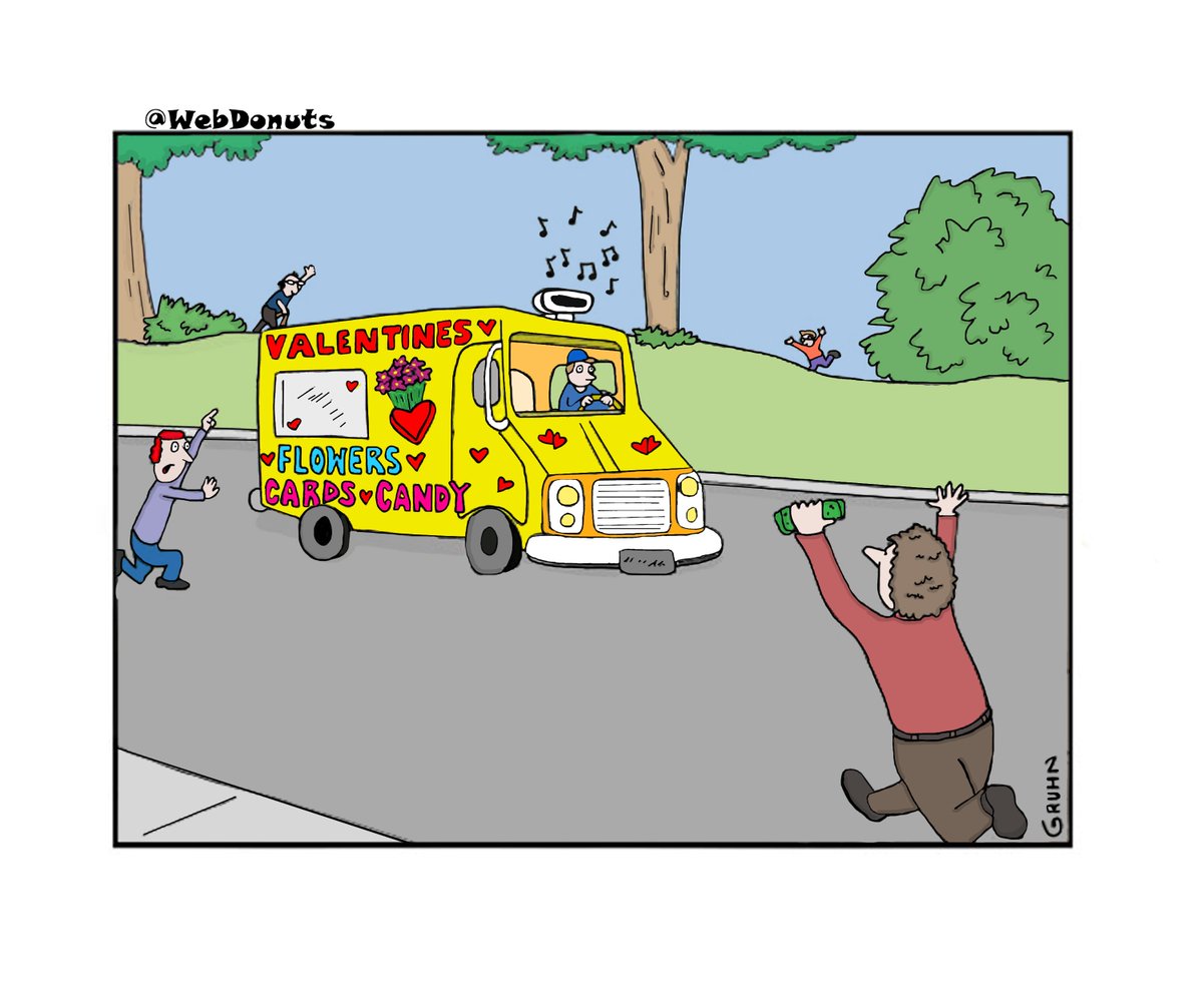 WebDonuts's tweet photo. This is you or someone you know after 5:00 today.   #cartoon #valentinesday #humor https://t.co/MGGR3jFgZJ