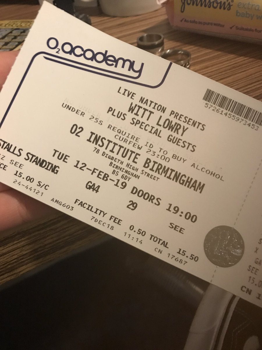 Jqckah's tweet photo. @WittLowry not long now... https://t.co/DbstQGOQAD