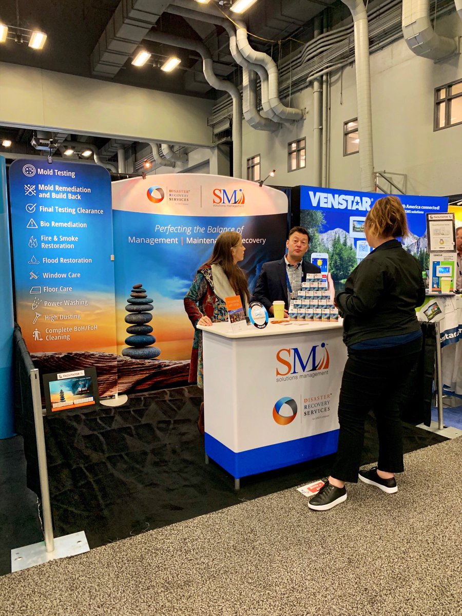 smi247's tweet photo. #RFMA2019 has been an incredible experience full of collaboration and networking opportunities.  Come see us at #Booth417 and discover more about the prominent interior services we specialize in. #PerfectTheBalance #FacilitiesManagement https://t.co/k484lOgfXW
