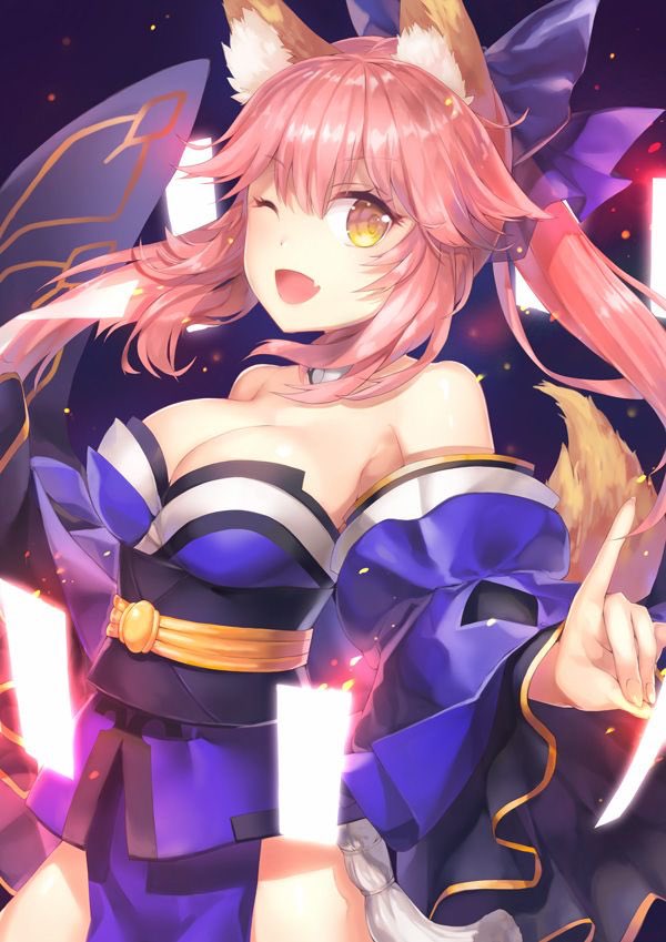 Tamamo No Mae on Twitter: ""That made my tail stand on end! 