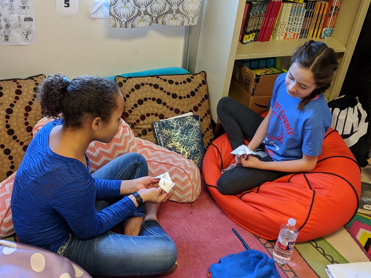 Learning argumentative vocabulary through fortune tellers! Students are practicing identifying the meaning of words like rebuttal, claim / counterclaim, and evidence. Fun day!